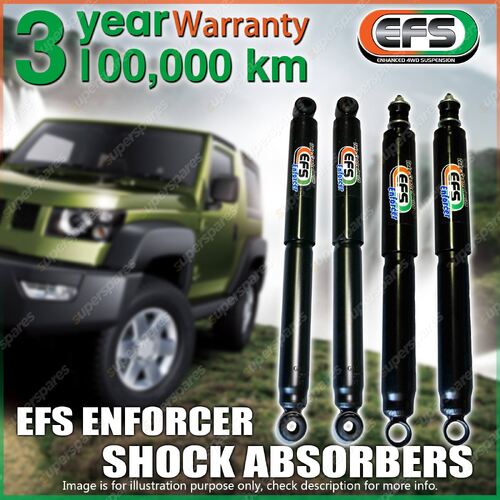 Front Rear 30mm Lift EFS Enforcer Shock Absorbers for Diahatsu Rocky F70 F75 F80