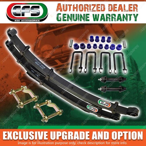 Front 80mm Lift Raised Leaf Springs Kit for Toyota Landcruiser FJ HJ FZJ HZJ 75