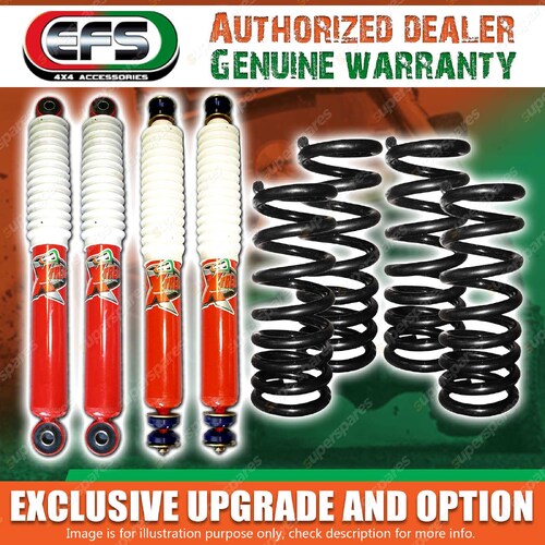 EFS Extreme Shocks Coil Springs 35mm Lift for TOYOTA LANDCRUISER 200 Series