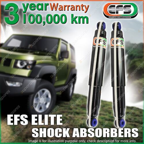 Front EFS ELITE Firm Shock Absorbers for Holden Rodeo KB2 KD2 KB4 KD4 30mm Lift