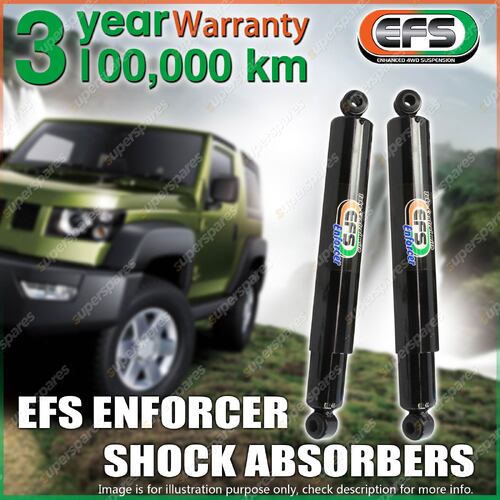 Pair Front EFS Enforcer Shock Absorbers for Nissan 720 4X4 30mm Lift