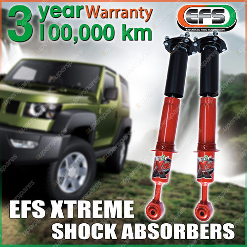 Pair Front EFS 45mm Lift X-Treme Shock Absorbers for Isuzu D-Max RG 08/2020-On