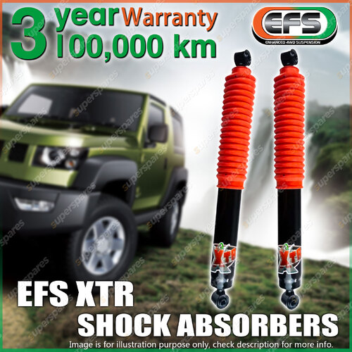 Pair Rear EFS XTR Shock Absorber 50mm Lift for Volkswagen Amarok 06/2023-On