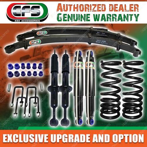 EFS Elite Shock Absorbers + Coil Leaf Springs for MAZDA BT-50 20-on 45mm Lift