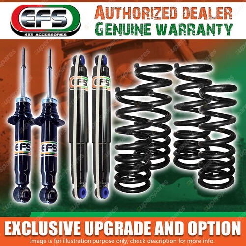 EFS Lift kit Shocks + Coil Springs for FORD MAVERICK LWB Y60 1988-1994 30mm Lift