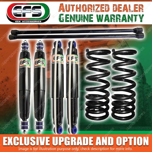 EFS Lift kit Torsion Bar + Coil Springs for HOLDEN JACKAROO IFS 4WD 40mm Lift