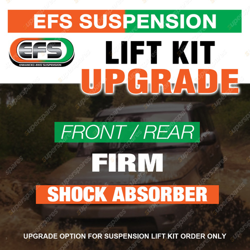 Upgrade Option - the Elite Firm Shock Absorbers - Purchase with Lift Kit