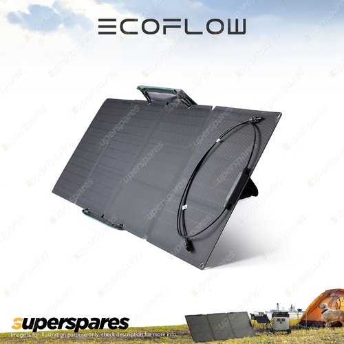 EcoFlow Outdoor Portable Solar Panel - 160W Rated Power & IP68 Waterproof