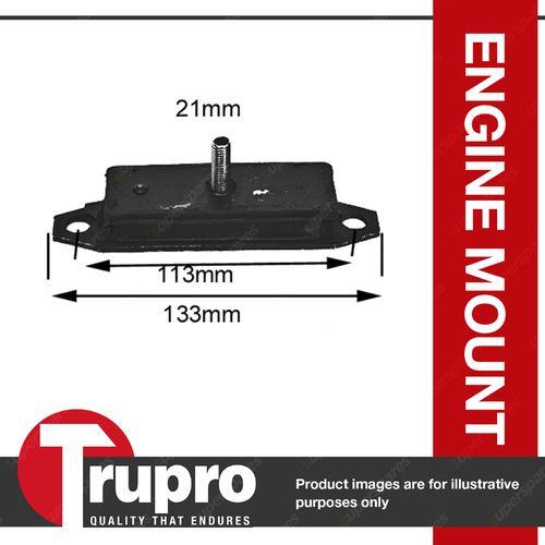 Rear Engine Mount for SUZUKI Sierra incl. Stockman F10A 1.0L 81-00 Manual