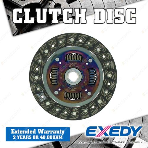 Exedy Clutch Disc for Honda Integra DA1 DA3 Petrol 88kW 1.6L 1986-1989