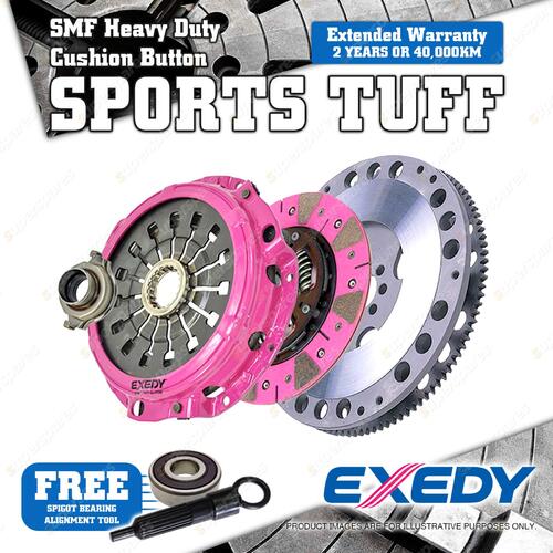 Exedy HD Cushion Button Clutch Kit & SMF for Subaru Forester GT SF SF5 AWD EJ205