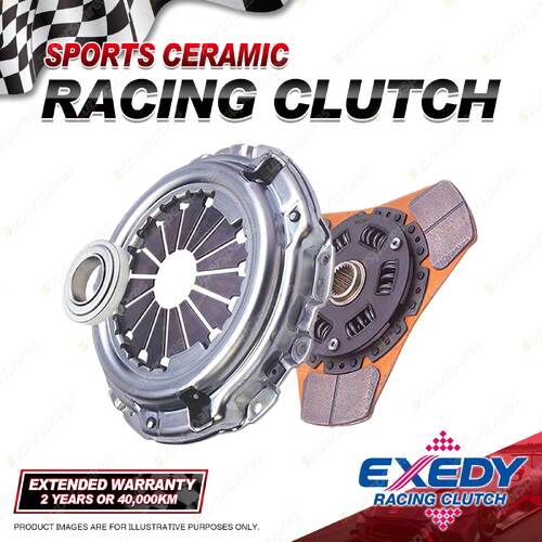 Exedy Sports Ceramic Clutch Kit for Holden Nova LF AZ94 AZ96 LG AE 101 102 212mm