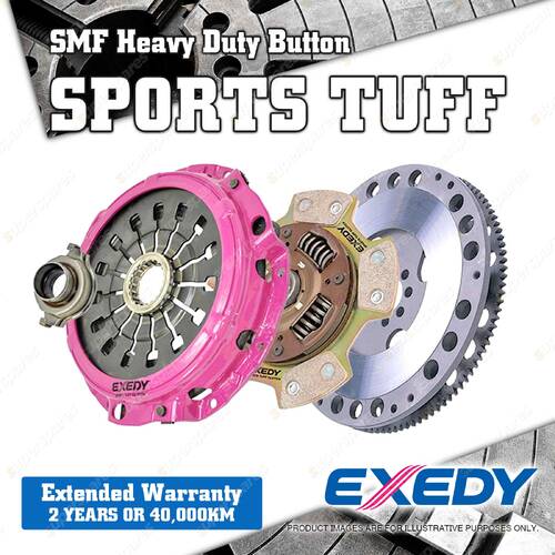 Exedy HD Button Clutch Kit Include SMF for Mitsubishi Lancer CT CY CZ 4G63T 2.0L