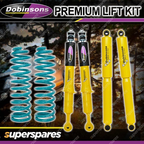 3 Inch 75mm Lift Kit Dobinsons Shock Coil Springs for Ford Ranger Series II PX