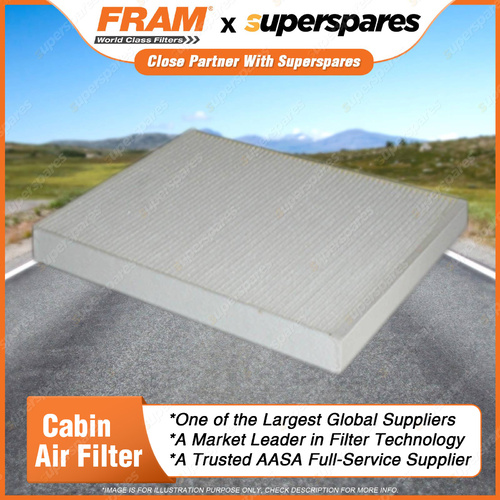 Fram Cabin Filter for Porsche Cayenne 955 6cyl V8 Petrol Diesel Height 28mm