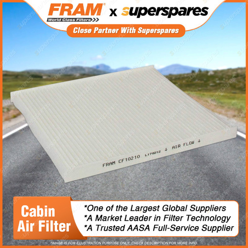 Fram Cabin Air Filter for Kia Cerato Rondo Sorento BL 4Cyl V6 Height 17mm