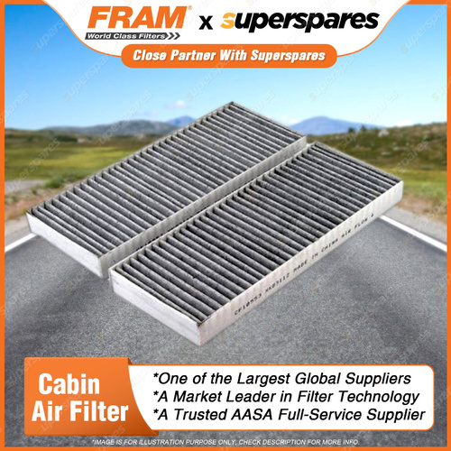 Fram Cabin Filter for Nissan Navara D40 STX Pathfinder R51 Height 25mm