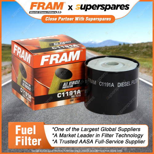 Fram Fuel Filter for Suzuki Vitara Grand Vitara TD83V 4CYL 2.0 T/Diesel 00-03