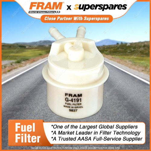 Fram Fuel Filter for Isuzu Piazza 4CYL 1.9 Petrol G200 01/1982-12/1988 Ref Z205