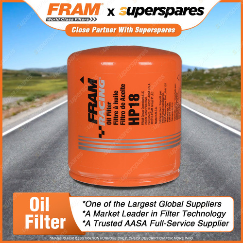 Fram Racing Oil Filter for Dodge AVENGER JS CALIBER PM JOURNEY JC NITRO Ref Z663