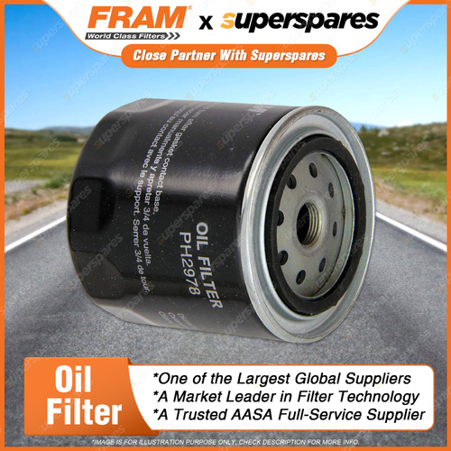 Fram Oil Filter for VOLVO 240 260 4cyl 2.3 V6 2.8 Petrol Height 100mm Refer Z170