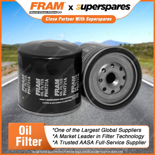 Fram Oil Filter for Holden Jackaroo UBS21 2.2L Diesel 4Cyl Height 100mm Ref Z162