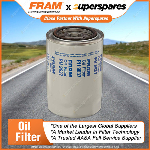 Fram Oil Filter for Fiat DUCATO JTD 4cyl 2.3 Turbo Diesel F1AE0481C Refer Z141