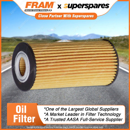 Fram Oil Filter for Porsche MACAN 2.0L Petrol 4Cyl 03/2017-On Height 112mm