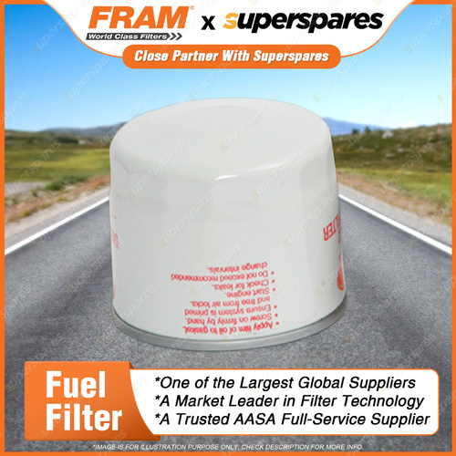 1 Piece Fram Fuel Filter - P2947 Refer Z127 Height 74mm Outer/Can Diameter 82mm