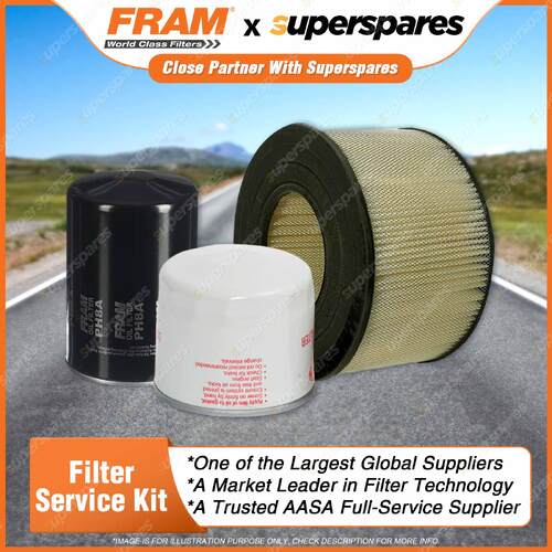 Fram Filter Service Kit Oil Air Fuel for Toyota Landcruiser Bundera BJ73 70 40