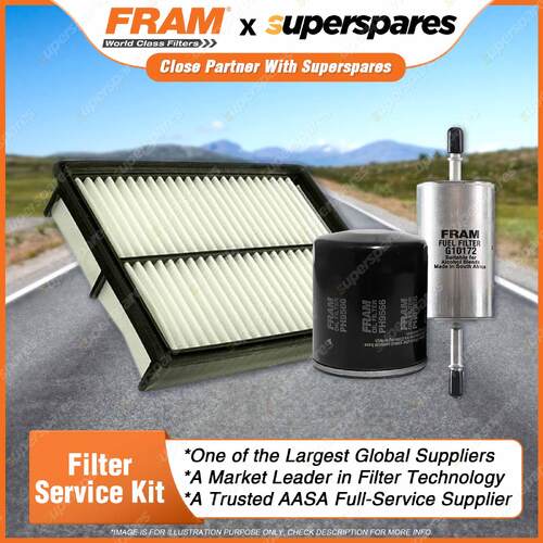 Fram Filter Service Kit Oil Air Fuel for Mazda Mazda 3 BL BK MPS SP25