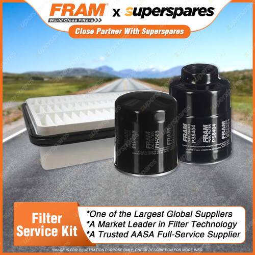 Fram Filter Service Kit Oil Air Fuel for Toyota Prado KDJ155R 120R 150R