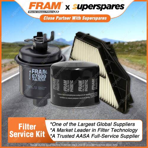 Fram Filter Service Kit Oil Air Fuel for Honda Accord CD Odyssey RA