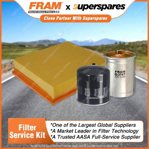 Fram Filter Service Kit Oil Air Fuel for Audi A6 Allroad C5 S4 B5 Qt