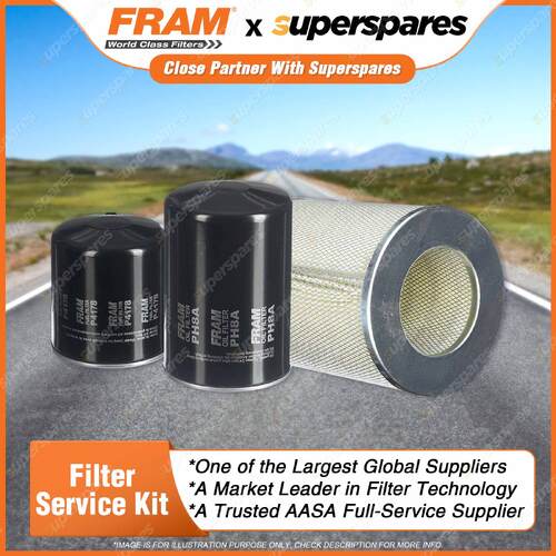 Fram Filter Service Kit Oil Air Fuel for Toyota Hiace LH11 LH20 LH LN30 LN46 55