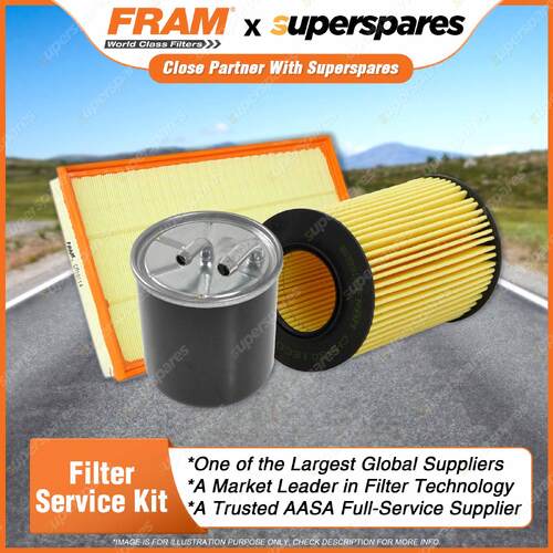 Fram Filter Service Kit Oil Air Fuel for Mercedes Benz Vito 109 W639 2006-2008