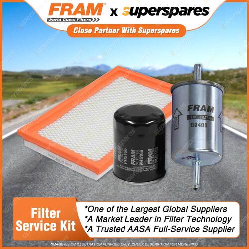 Fram Filter Service Kit Oil Air Fuel for Nissan Navara D22 II-IV 06/2000-2005