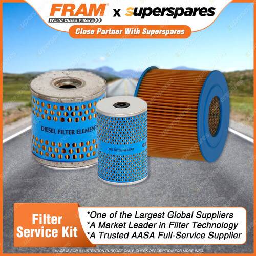 Fram Filter Service Kit Oil Air Fuel for Toyota Dyna HU30 1978-1981