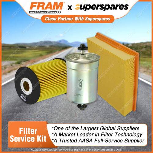 Fram Filter Service Kit Oil Air Fuel for Volkswagen Passat 3B 11/2002-2006