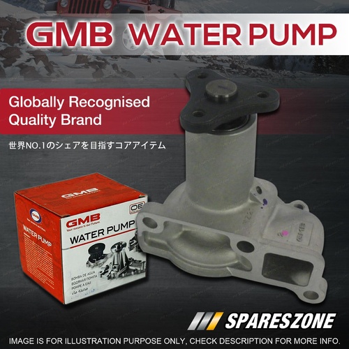 1 x GMB Water Pump for Ford Laser 1.3L 1.5L SOHC8V 4CYL Petrol 1981-ON E3 E5