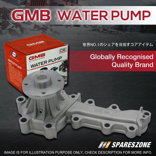 1 x GMB Water Pump for Holden Commodore VL 3.0 SOHC 12V DOHC 24V PETROL 1986-ON