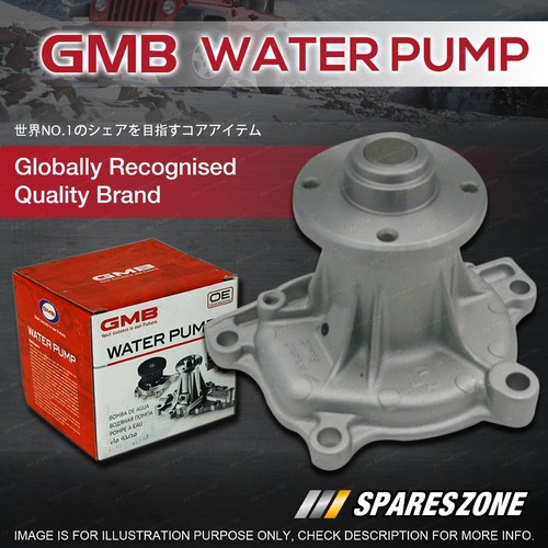 GMB Water Pump for Holden Shuttle WFR 1.8L 4ZB1 SOHC 8V 03/1982-03/1987