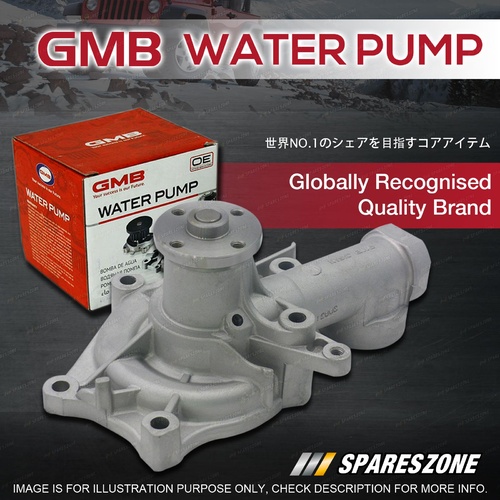 GMB Water Pump for Hyndai Sonata F21 2.4L G4CS SOHC 8V 03/1989-03/1990