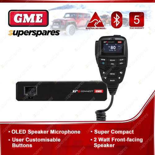 GME XRS Connect Super Compact UHF CB Radio 2 Watt Speaker Suit Car Truck