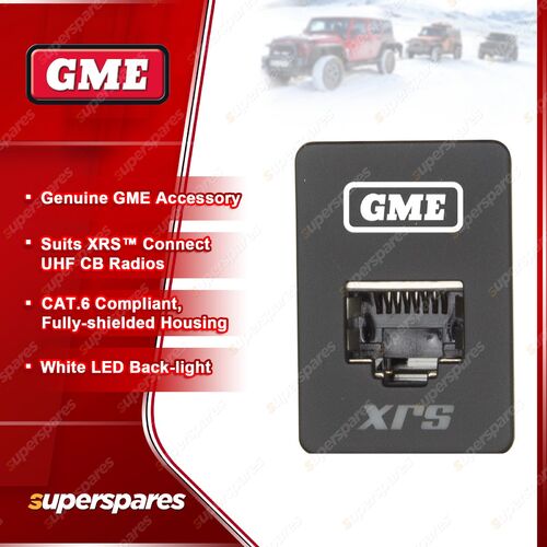 GME RJ45 Pass-Through Adaptor - Type 1 White Suit XRS Connect UHF CB Radios