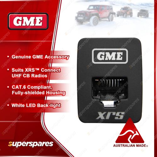 GME RJ45 Pass-Through Adaptor - Type 8 White Suit XRS Connect UHF CB Radios