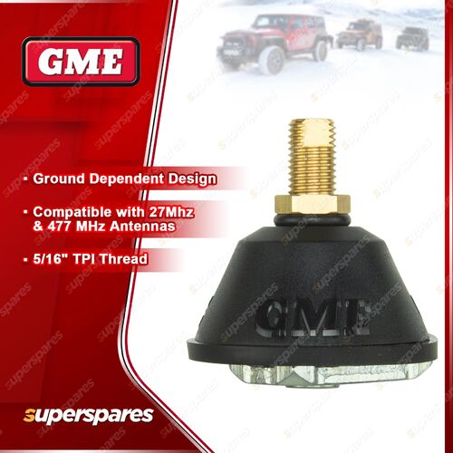 GME Universal Antenna Base Compatible with both 27Mhz & 477 MHz Antennas