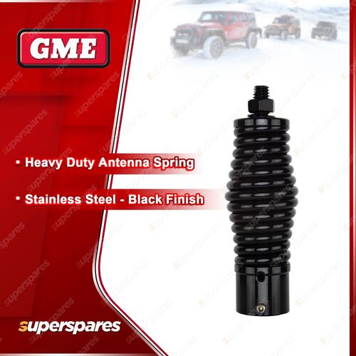 GME Black Heavy Duty Antenna Spring Suit AE-SS4704B/AE-SS4705B/AE-SS4706B