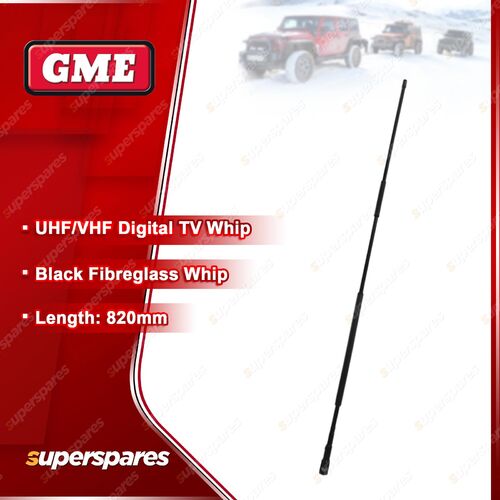 GME 820mm UHF/VHF TV Antenna Whip - Suit for AE-SS3001 Antenna Assembly