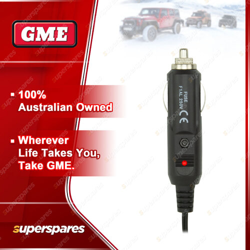 GME 12V Dc Vehicle Charger Lead - Suit TX-SS685/TX-SS6150/TX-SS6155/TX-SS6160